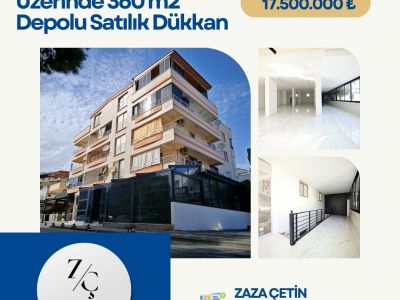Didim Altınkumda Mükemmel Konumda Satılık Depolu Dükkan Satılık Dükkan