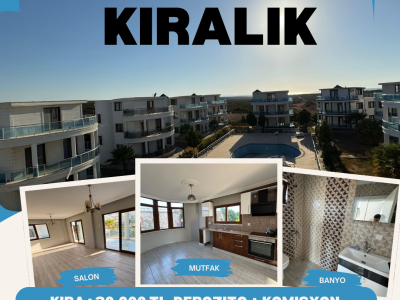 DİDİMDE DENİZE YAKIN HAVUZLU SİTEDE KİRALIK MÜSTAKİL VİLLA
