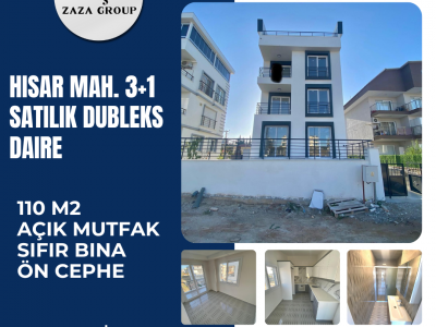 HİSAR MAH. SIFIR 3+1 ÇATI DUBLEKS 