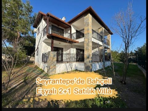 DİDİM SEYRANTEPE 2+1 EŞYALI BAHÇELİ SATILIK VİLLA #gayrimenkul #satılık #emlak #villa